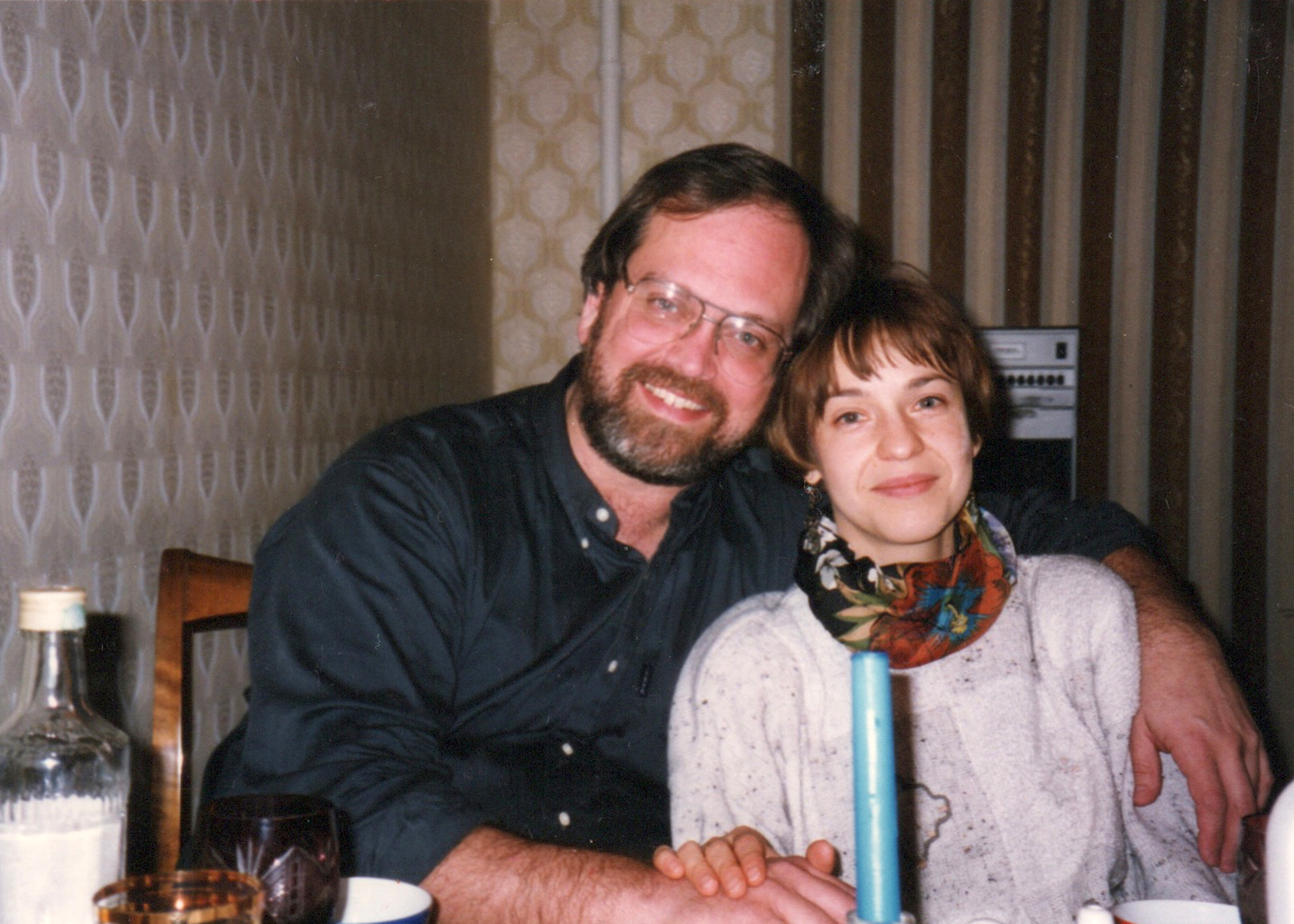 Jim and Natasha Moscow 1996