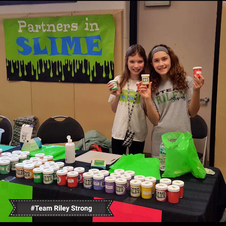 Partners in Slime at VHS wrestling tourn
