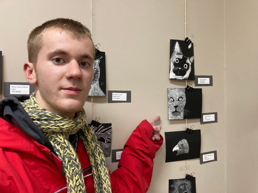 Schoolcraft student art show wellattended South County News