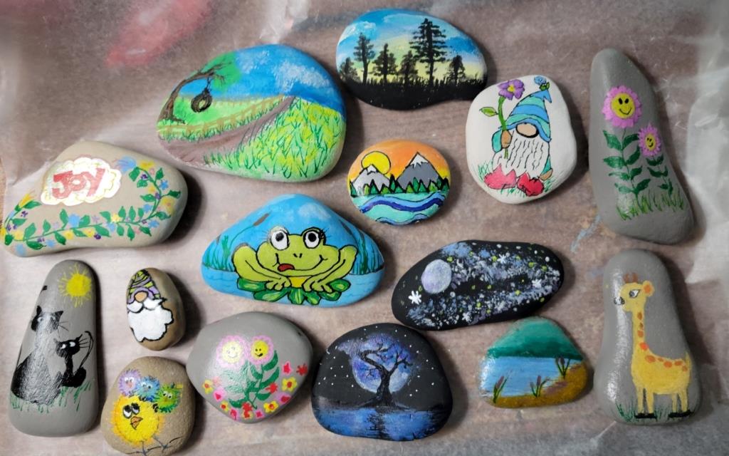 Painted rocks in Vicksburg – grief, love, and joy | South County News