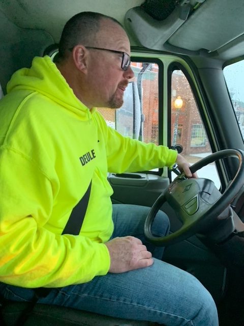 South County News rides with a plow truck