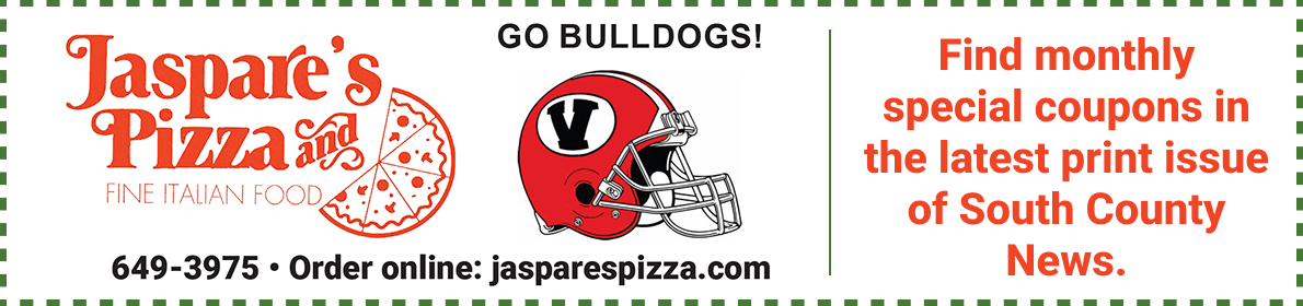 Jaspare's Pizza advertisement