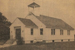 An old photo of ChapNaz Church.