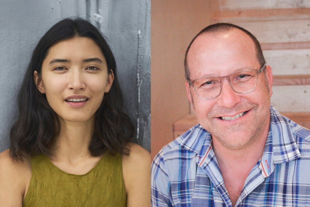 Two headshot portraits of award winners.