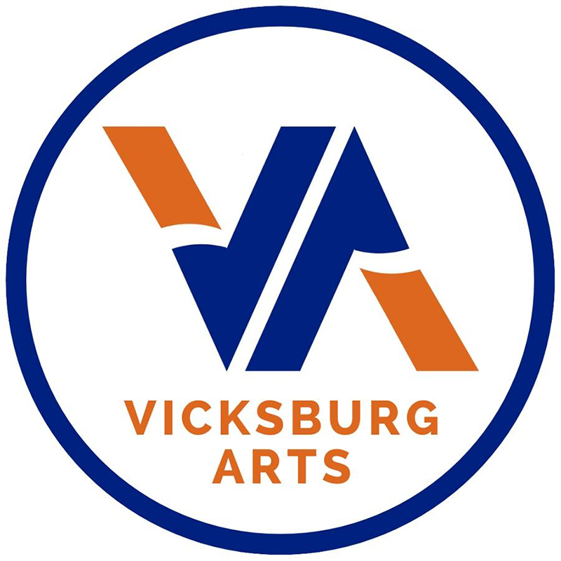 The Vicksburg Arts logo.
