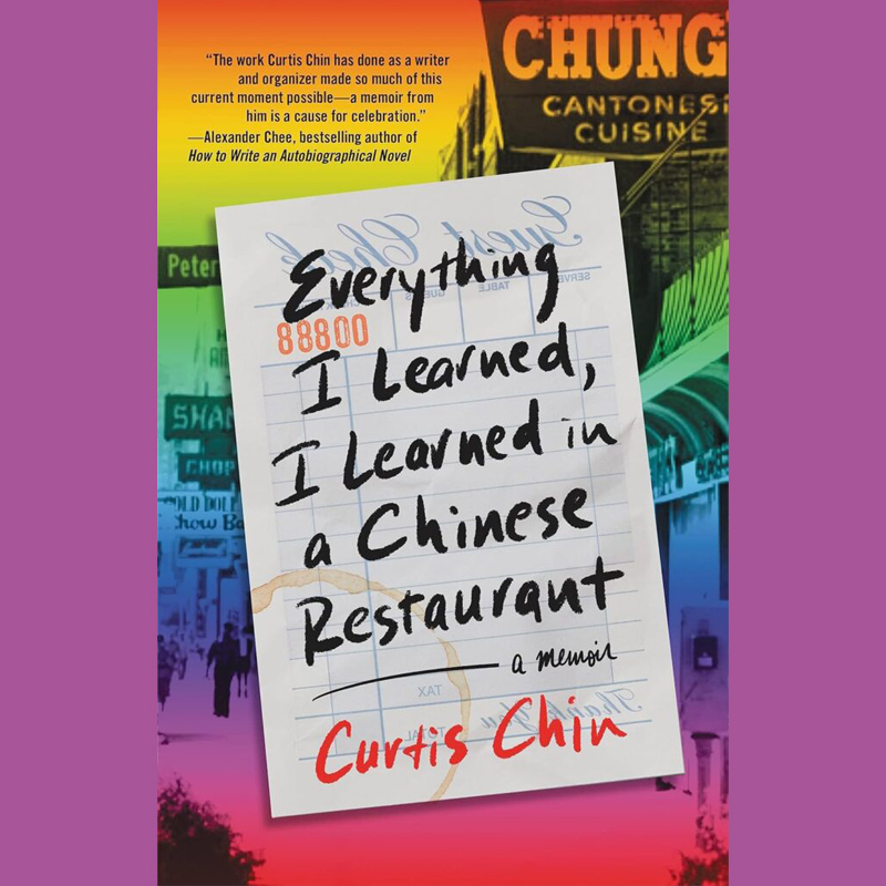 The Great Michigan Read book is Everything I Learned, I Learned in a Chinese Restaurant by Curtis Chin.