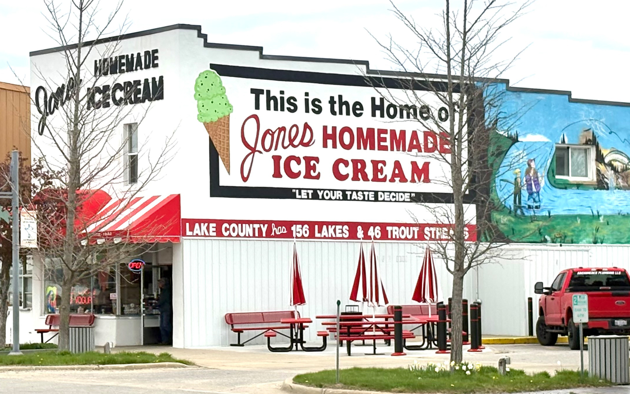 ontheroadagain_baldwin Jones Ice Cream in Baldwin.