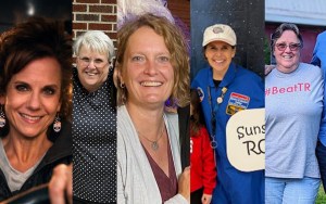 A collage of the five retiring teachers from Vicksburg Community Schools.
